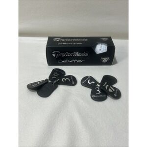 TaylorMade TP5 &‎ 2 Sets Of Replacement Head-Cover Tags OEM Golf